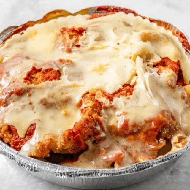 Chicken Parmigiana.