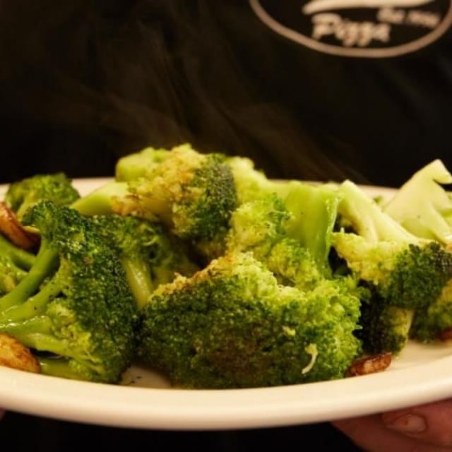 Broccoli Garlic Oil.